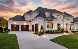 Plan  20-1473 - Auburn Willow Farmhouse | French Country - 5-Bed, 5-Bath, 6,507 SF