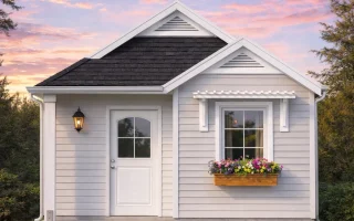 Plan  20-1960 - Auburn Oak Manor |  American Cottage - 1-Bed, 1-Bath, 403 SF