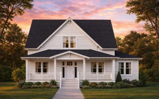 Plan  12-2880 - Auburn Willow Cottage  | Modern Farmhouse - 3-Bed, 2-Bath, 1,873 SF