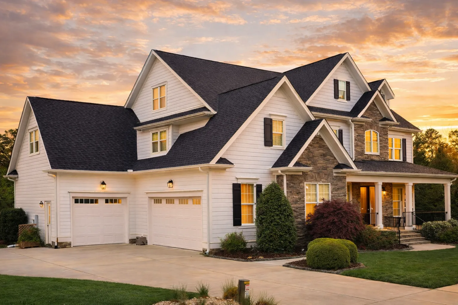 Elegant 3-Story Colonial House Plan with Traditional Charm