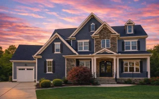 Plan  15-1226 - Auburn Oak Cottage |  New American - 5-Bed, 4.5-Bath, 4,746 SF