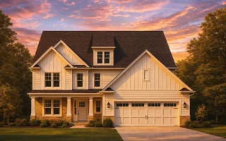 Plan  10-1546B - Auburn Willow Farm  | Modern Farmhouse - 4-Bed, 2.5-Bath, 2,309 SF