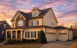 Plan  11-1295 - Auburn Pointe Estate  | Traditional Colonial - 4-Bed, 3.5-Bath, 3,163 SF