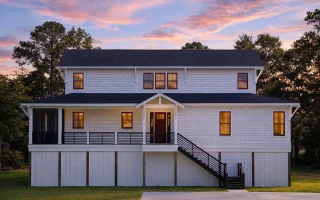 Plan  16-1698 - Auburn Pointe Retreat  | Low Country - 4-Bed, 3-Bath, 2,844 SF