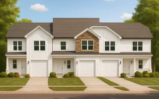Plan  8-1295 - Auburn Trail Lodge |  Modern Farmhouse - 3-Bed, 2.5-Bath, 8,316 SF