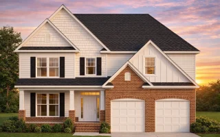 Plan  10-1515 - Auburn Trail Villa |  New American - 4-Bed, 3.5-Bath, 2,734 SF