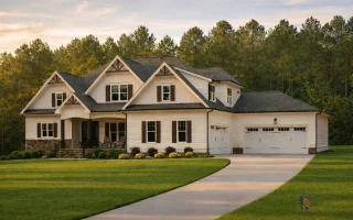 Plan  19-1984 - Auburn Knoll Residence  | Modern Farmhouse - 4-Bed, 4-Bath, 3,146 SF