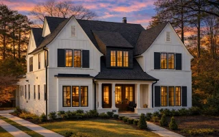 Plan  19-1236 - Auburn Knoll Farm |  New American - 5-Bed, 5-Bath, 4,599 SF