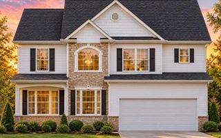 Plan  16-1301 - Auburn Glen Lodge |  Colonial - 3-Bed, 2.5-Bath, 2,146 SF