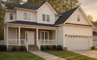 Plan  19-1455 - Auburn Glen Chalet |  New American - 4-Bed, 3.5-Bath, 2,153 SF