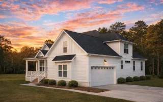 Plan  11-1270 - Auburn Glen Farmhouse  | Traditional Craftsman - 3-Bed, 2.5-Bath, 2,562 SF