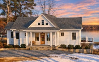 Plan  19-1524 - Auburn Brook House |  New American - 3-Bed, 3.5-Bath, 3,440 SF