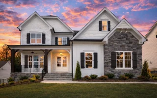 Plan  17-1400 - Auburn Glen House |  New American - 5-Bed, 6-Bath, 4,597 SF