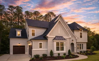 Plan  20-1539 - Auburn Bluff Hall |  New American - 6-Bed, 5-Bath, 5,081 SF