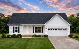 Plan  20-1711 - Auburn Terrace House  | Traditional Ranch - 3-Bed, 2-Bath, 1,536 SF