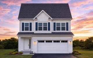 Plan  10-1476 - Auburn Terrace Farm  | Traditional Colonial - 3-Bed, 2.5-Bath, 1,917 SF