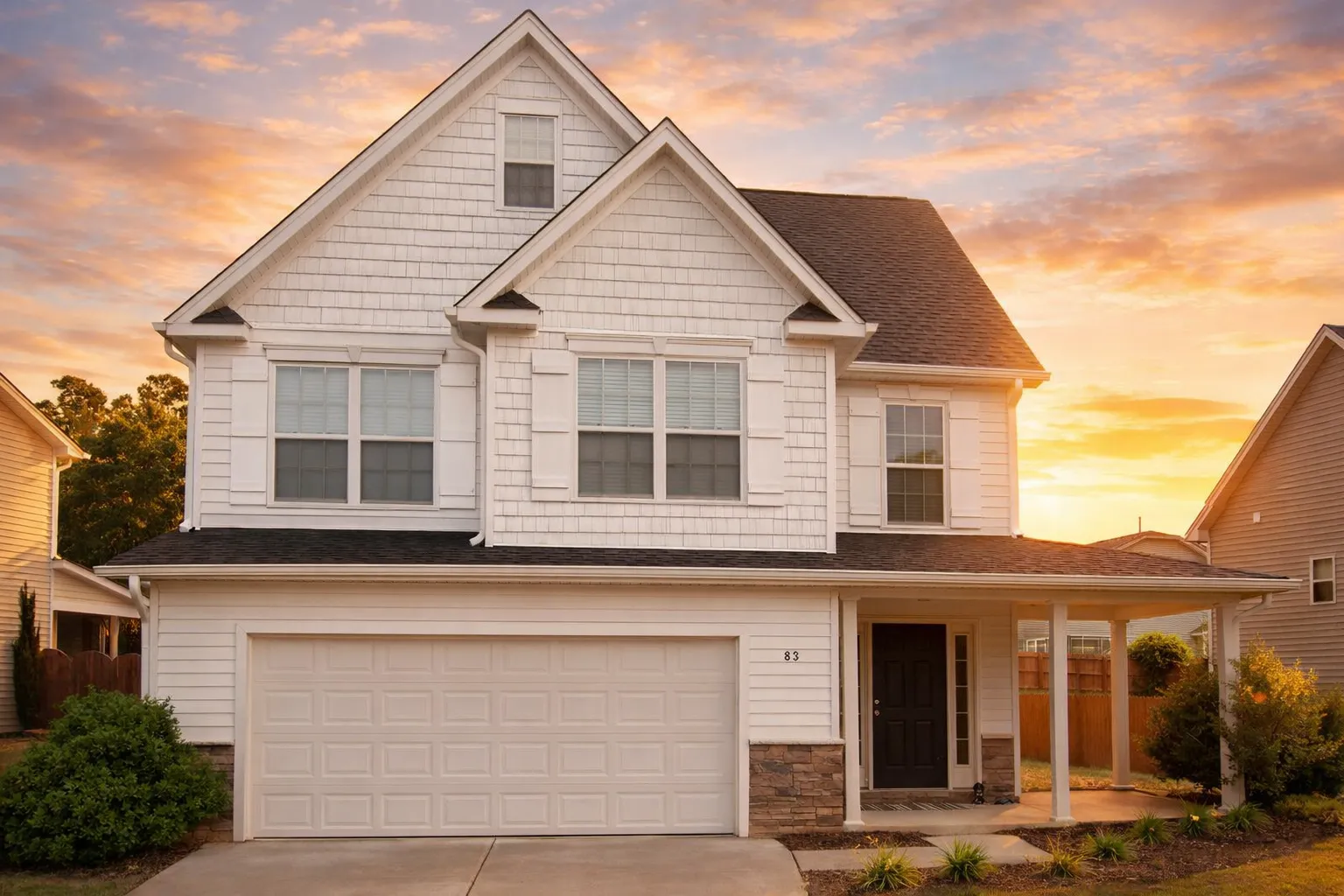 Beautiful 2-Story House Plan with Open Layout and CAD Blueprint