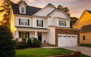 Plan  10-1138 - Auburn Terrace Cottage  | Modern Farmhouse-Craftsman - 5-Bed, 3.5-Bath, 3,774 SF