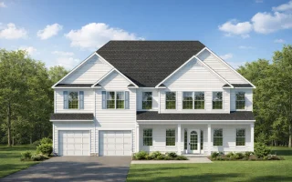 Plan  12-2613 - Auburn Bluff Manor |  New American - 5-Bed, 4.5-Bath, 3,500 SF