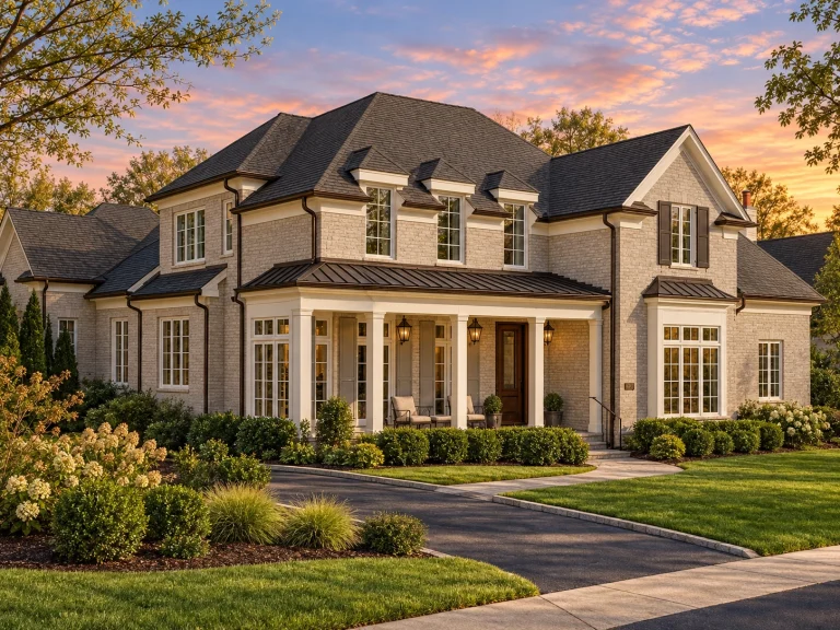 Georgian House Plans 8 Colonial Revival house plan with 3,954 heated sq. ft., 4 bedrooms