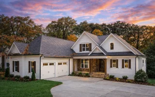 Plan  17-1098 - Auburn Terrace Haven  | Modern Farmhouse - 4-Bed, 4-Bath, 3,323 SF