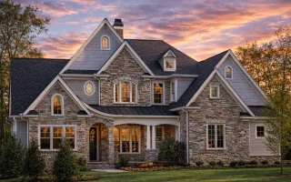 Plan  11-1703 - Auburn View Place |  Traditional Colonial - 4-Bed, 3-Bath, 3,766 SF
