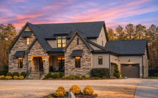 Plan  19-1654 - Auburn Vale House |  French Provincial - 4-Bed, 5-Bath, 3,489 SF