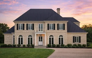 Plan  14-1624 - Auburn View Cottage  | Georgian Colonial - 3-Bed, 3.5-Bath, 3,928 SF