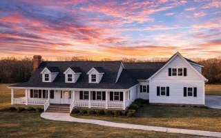 Plan  19-1698 - Auburn Heights Villa  | Colonial Farmhouse - 4-Bed, 3.5-Bath, 4,383 SF