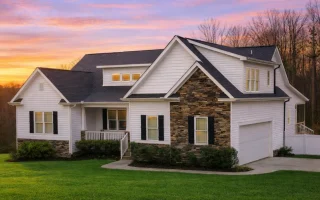 Plan  19-1856 - Auburn Summit Lodge  | Modern Farmhouse - 3-Bed, 2.5-Bath, 2,701 SF