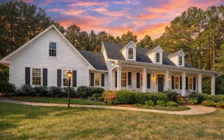 Plan  14-1054 - Auburn Bend Hall |  Traditional Colonial - 4-Bed, 4-Bath, 3,908 SF