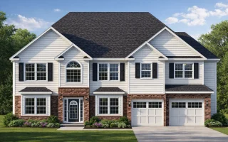 Plan  12-2610 - Auburn Station Residence | Colonial Revival - 6-Bed, 4.5-Bath, 3,582 SF