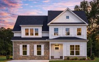 Plan  18-1975 - Auburn Bend Retreat  | Traditional Colonial - 3-Bed, 2-Bath, 2,123 SF