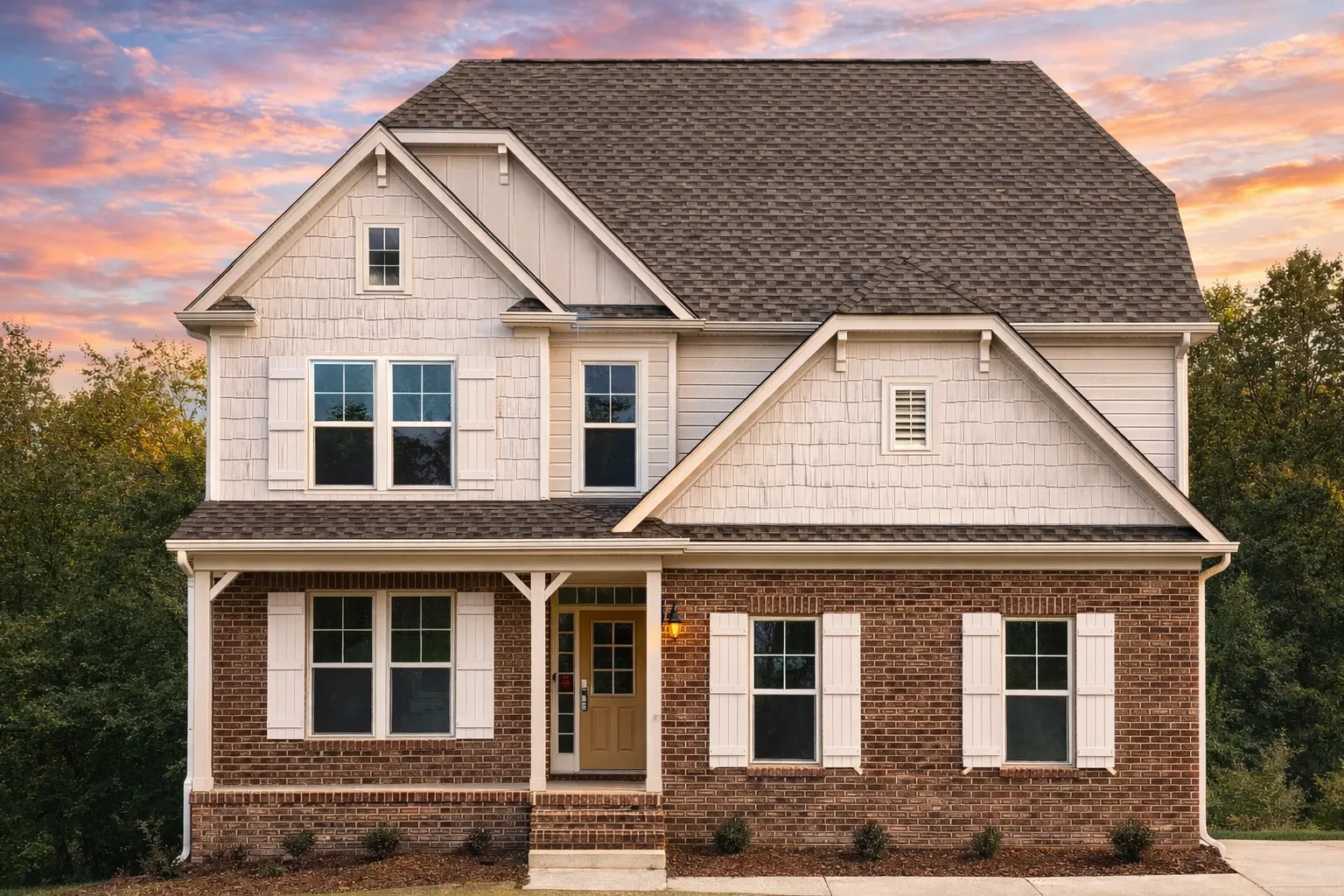 10-1397 HOUSE PLAN - Modern Craftsman house Plan Floor Plans, CAD & Designs