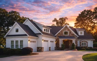 Plan  8-1646 - Auburn Field Farmhouse  | New American - 4-Bed, 4.5-Bath, 4,803 SF