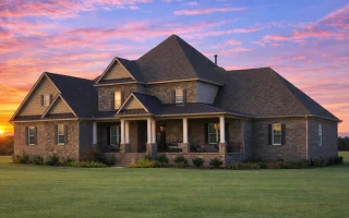 Plan  9-1708 - Auburn Summit House |  New American - 4-Bed, 4-Bath, 4,073 SF