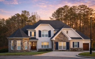 Plan  13-1498 - Auburn Harbor Estate  | Traditional - 4-Bed, 3.5-Bath, 6,228 SF