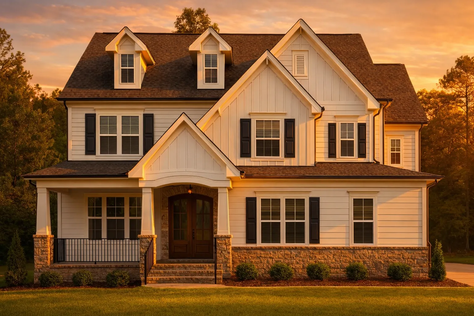 Customizable 2.5-Story House Blueprint with Stunning Features