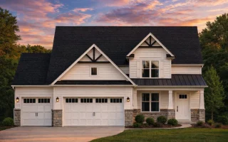 Plan  11-1732 - Auburn Landing Farmhouse | New American - 3-Bed, 3.5-Bath, 2,631 SF