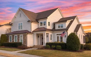 Plan  8-1670 - Auburn Point Hall |  Modern Farmhouse - 3-Bed, 3.5-Bath, 4,212 SF