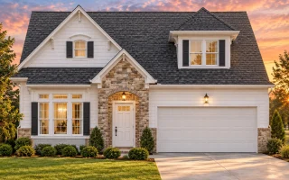 Plan  7-2325B - Auburn Landing Homestead | New American - 3-Bed, 3.5-Bath, 2,699 SF