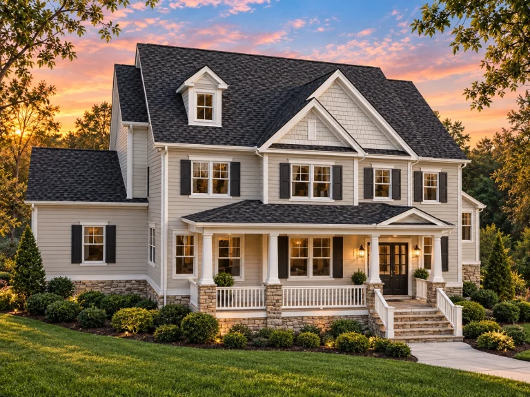 Split Garage House Plans 18 3,396 sq. ft. 3-story house layout with 5 bedrooms, 4 bathrooms