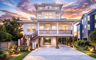 Plan  19-1664 - Auburn Point Villa |  Coastal - 4-Bed, 3-Bath, 2,423 SF