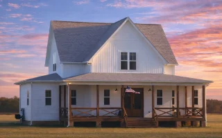 Plan  20-1861 - Auburn Point Manor |  Modern Farmhouse - 4-Bed, 3.5-Bath, 2,449 SF