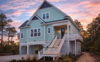 Plan  15-1288 - Auburn Run Farmhouse  | Coastal - 3-Bed, 2.5-Bath, 2,684 SF