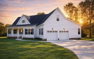 Plan  8-2013 - Auburn Run Homestead  | Southern Farmhouse - 4-Bed, 4-Bath, 2,621 SF