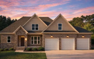Plan  16-1120 - Auburn Run Estate |  New American - 4-Bed, 3.5-Bath, 2,967 SF