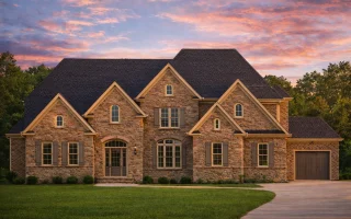 Plan  14-1468 - Auburn Hollow Farm |  New American - 5-Bed, 6-Bath, 5,932 SF