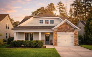 Plan  10-1082B - Auburn Creek Homestead | Traditional Craftsman - 3-Bed, 2.5-Bath, 1,750 SF