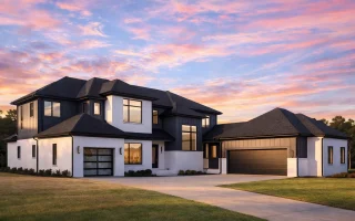 Plan  20-1996 - Auburn Creek Farmhouse  | Modern Traditional - 4-Bed, 5-Bath, 4,121 SF
